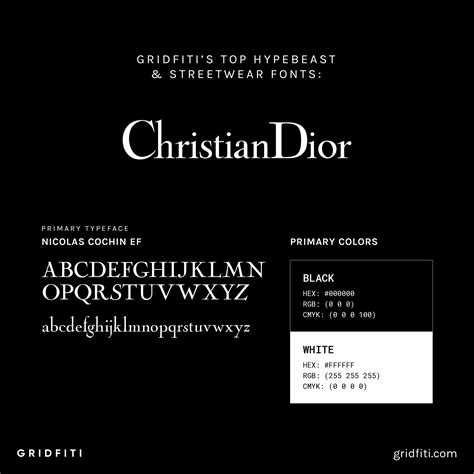 dior logo font download